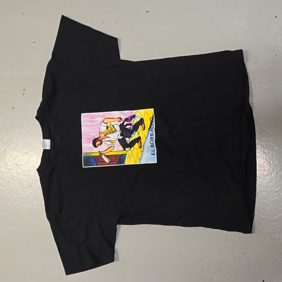 El Borracho "The Drunk" large black shirt - Picture 5 of 5